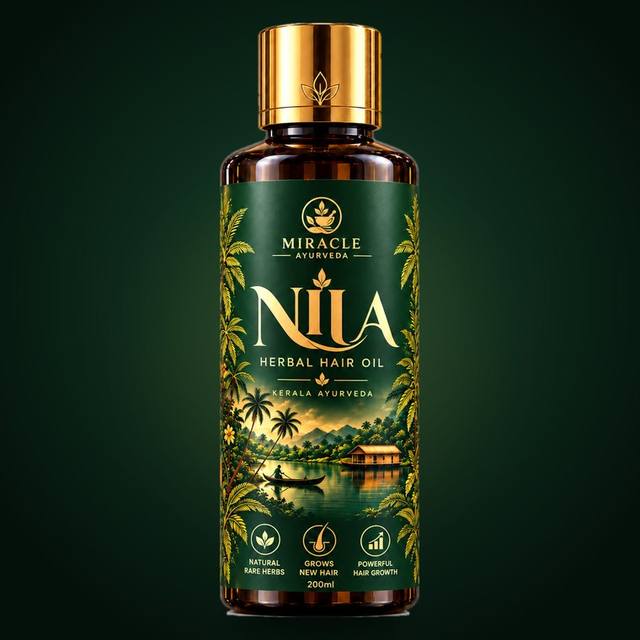 Nila Herbal Hair Oil 200 ml bottle